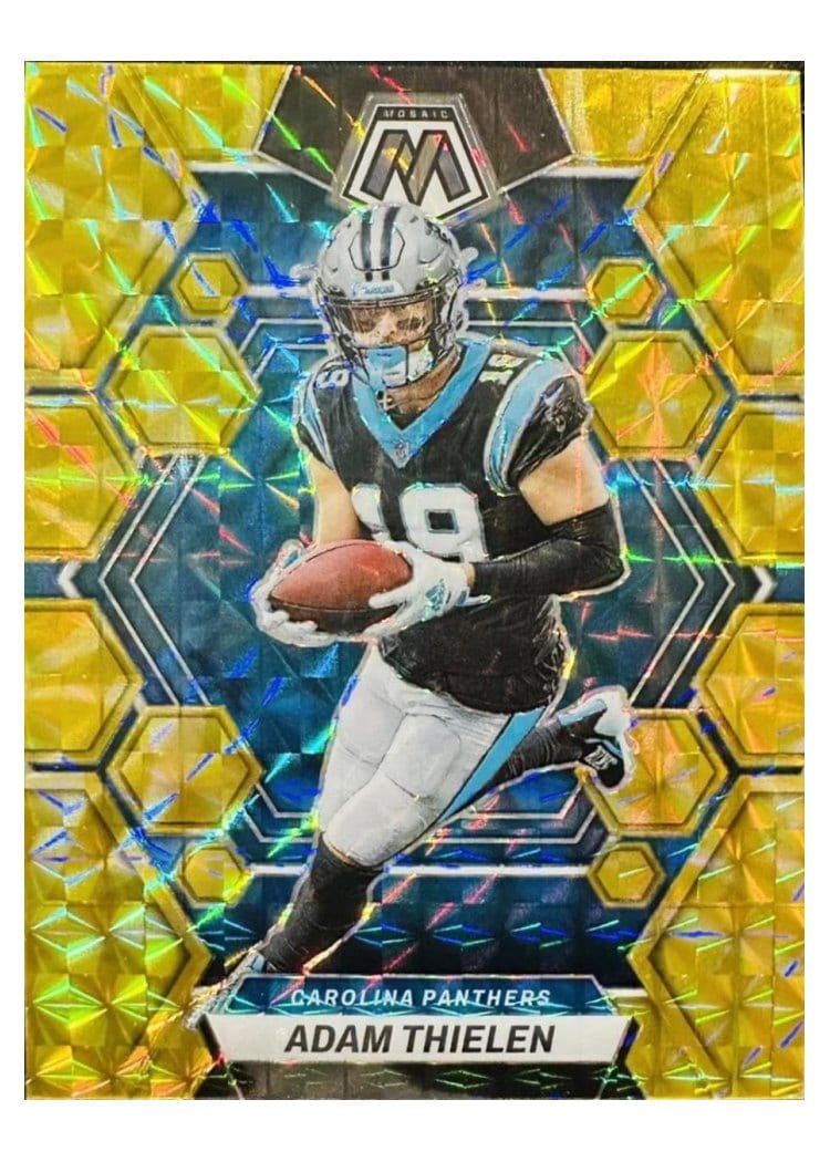 2023 Panini Mosaic Base Set Adam Thielen #28 card