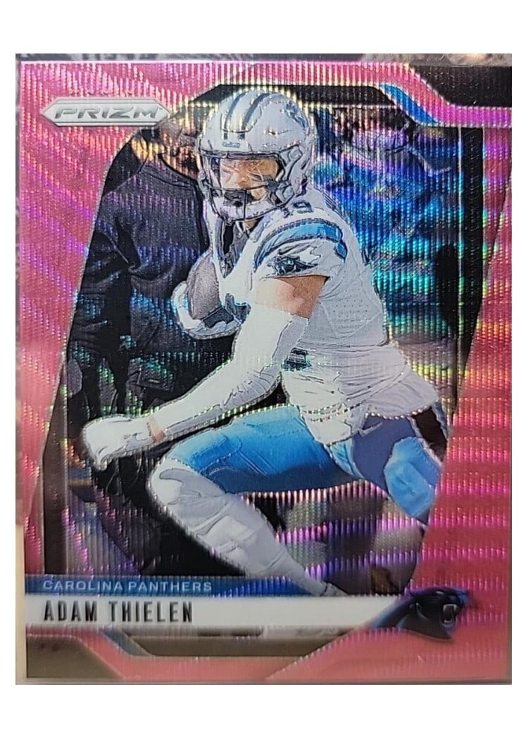 2024 Panini Prizm Base Set Adam Thielen #39 card