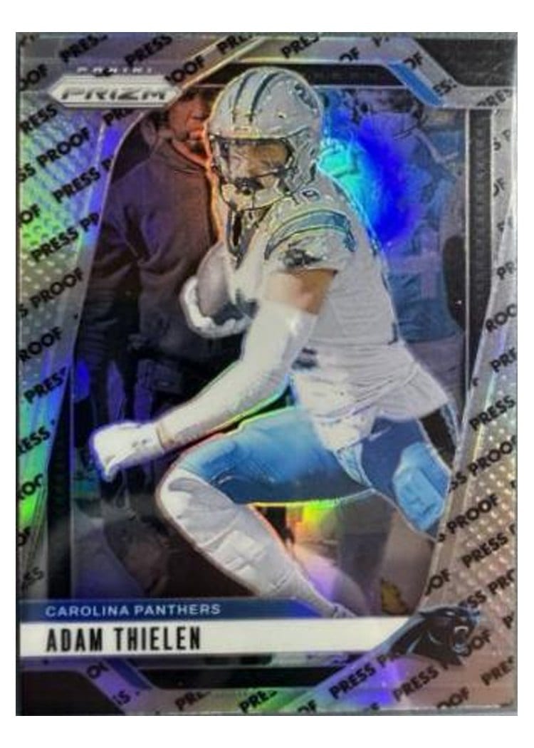 2024 Panini Prizm Base Set Adam Thielen #39 card