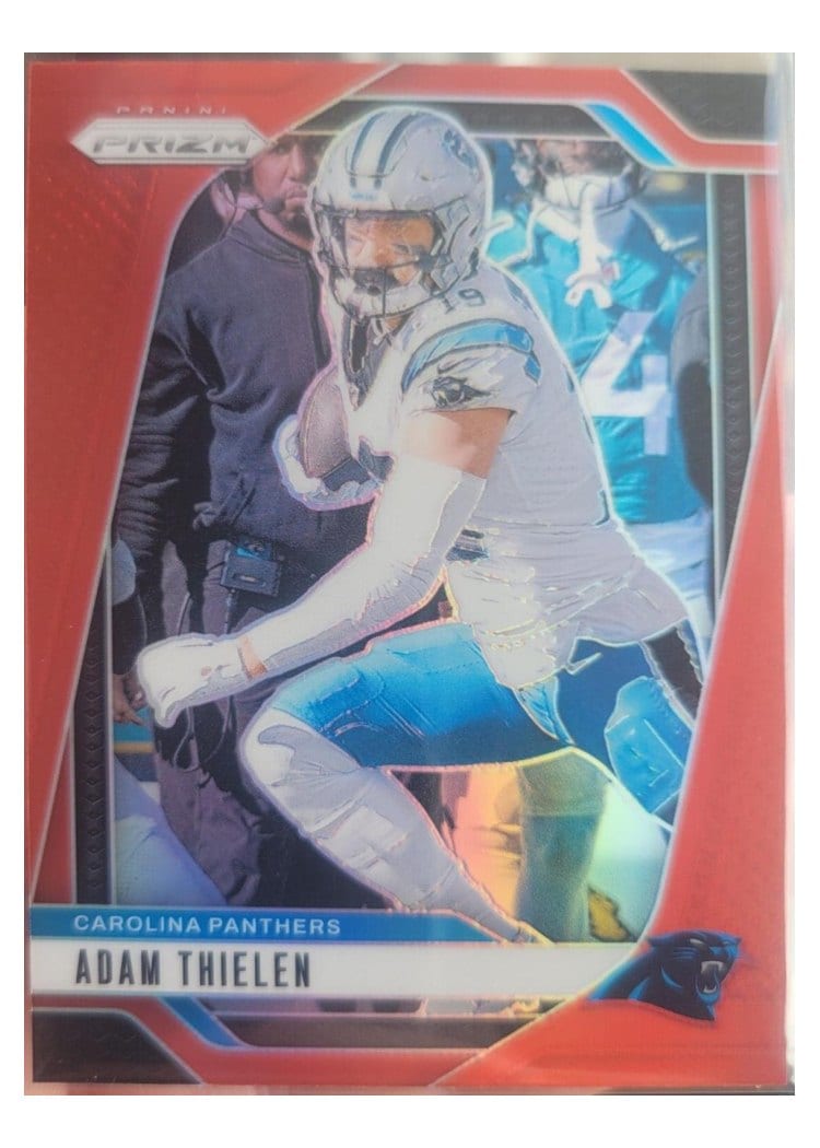 2024 Panini Prizm Base Set Adam Thielen #39 card