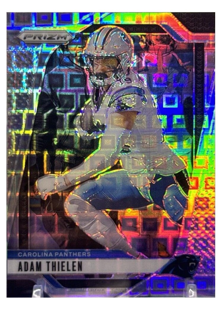 2024 Panini Prizm Base Set Adam Thielen #39 card