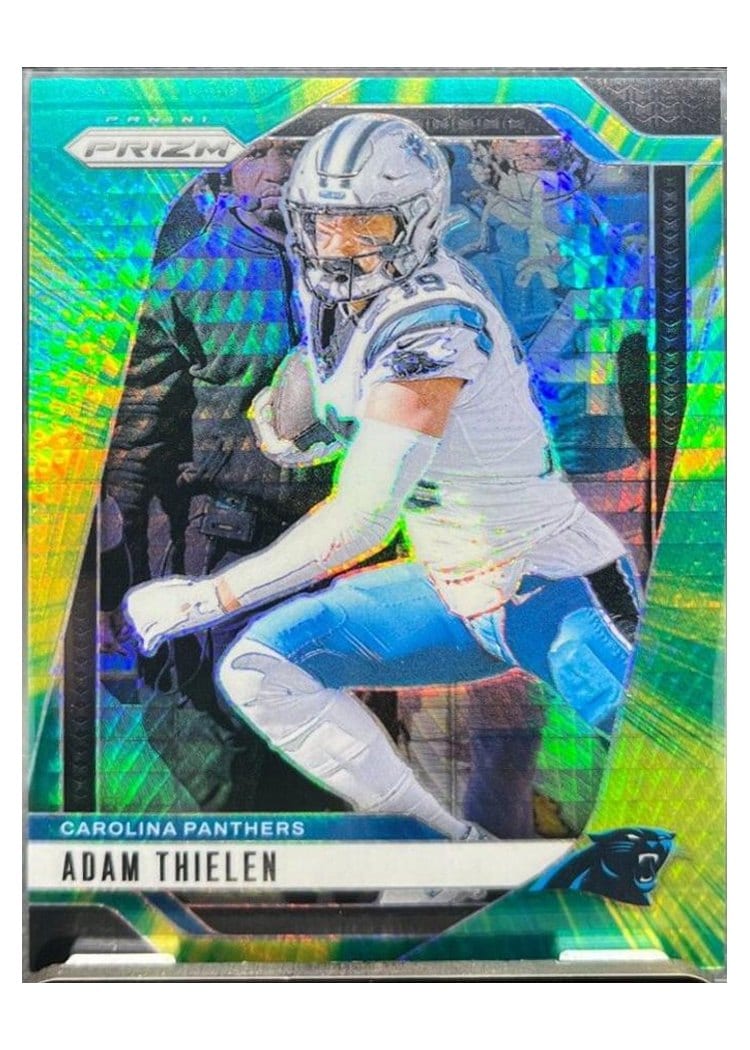 2024 Panini Prizm Base Set Adam Thielen #39 card