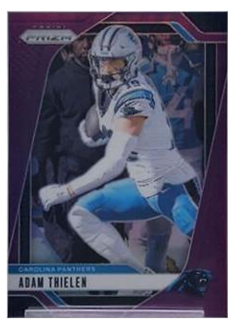 2024 Panini Prizm Base Set Adam Thielen #39 card