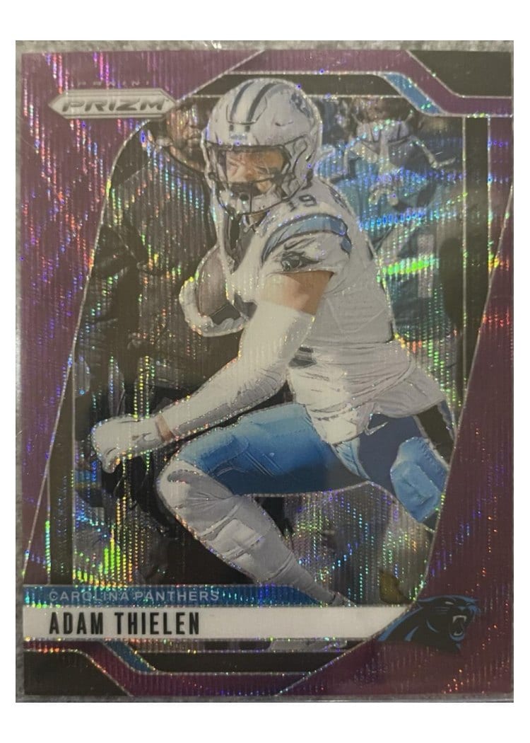 2024 Panini Prizm Base Set Adam Thielen #39 card
