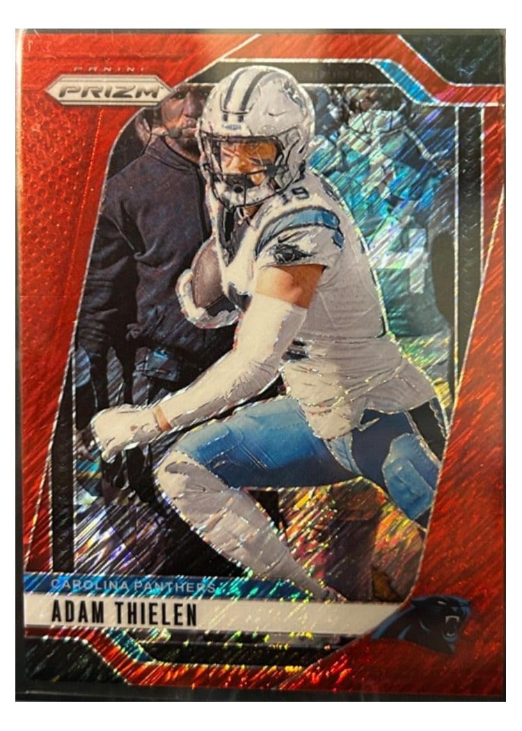 2024 Panini Prizm Base Set Adam Thielen #39 card