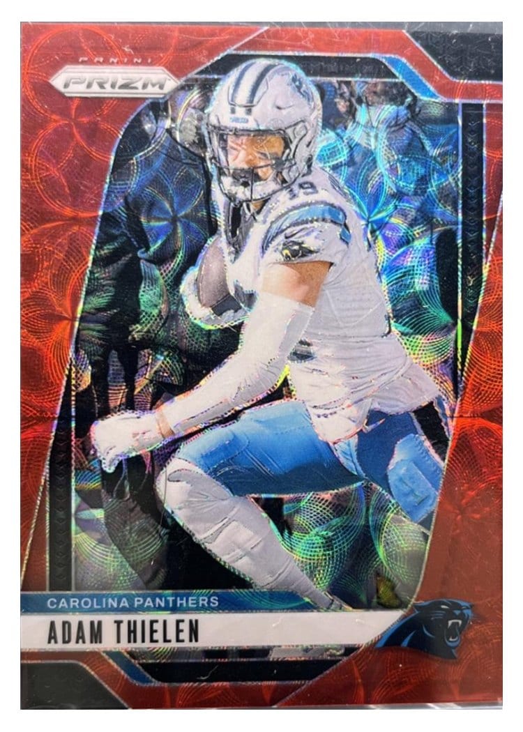 2024 Panini Prizm Base Set Adam Thielen #39 card