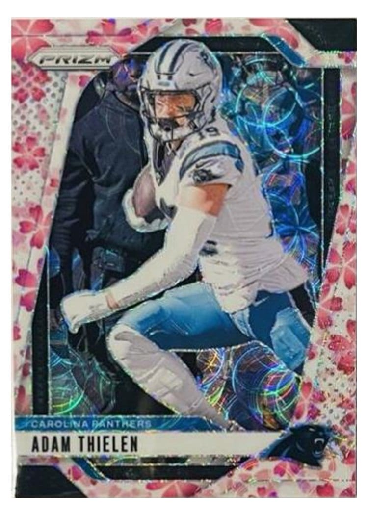 2024 Panini Prizm Base Set Adam Thielen #39 card