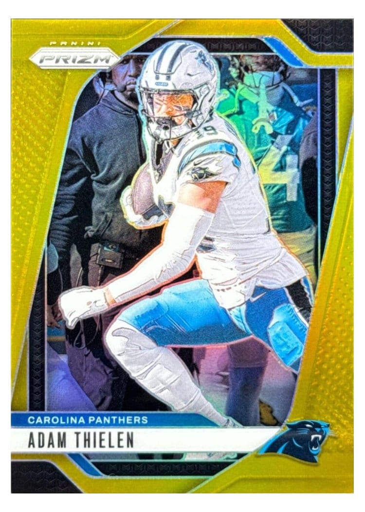 2024 Panini Prizm Base Set Adam Thielen #39 card