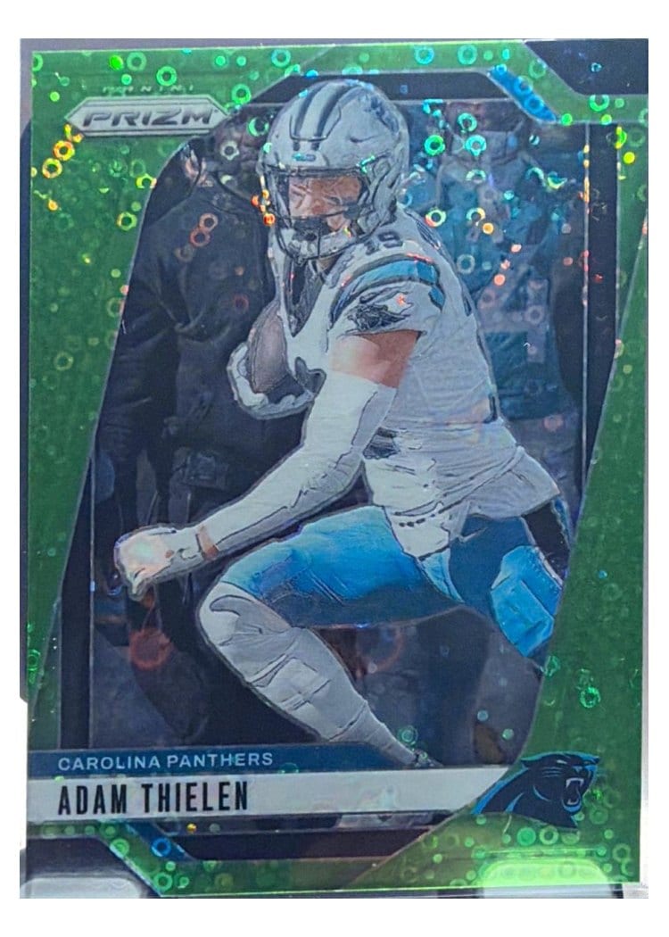 2024 Panini Prizm Base Set Adam Thielen #39 card