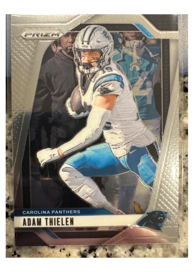 2024 Panini Prizm Base Set Adam Thielen #39 card