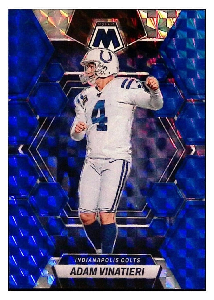 2023 Panini Mosaic Base Set Adam Vinatieri #98 card