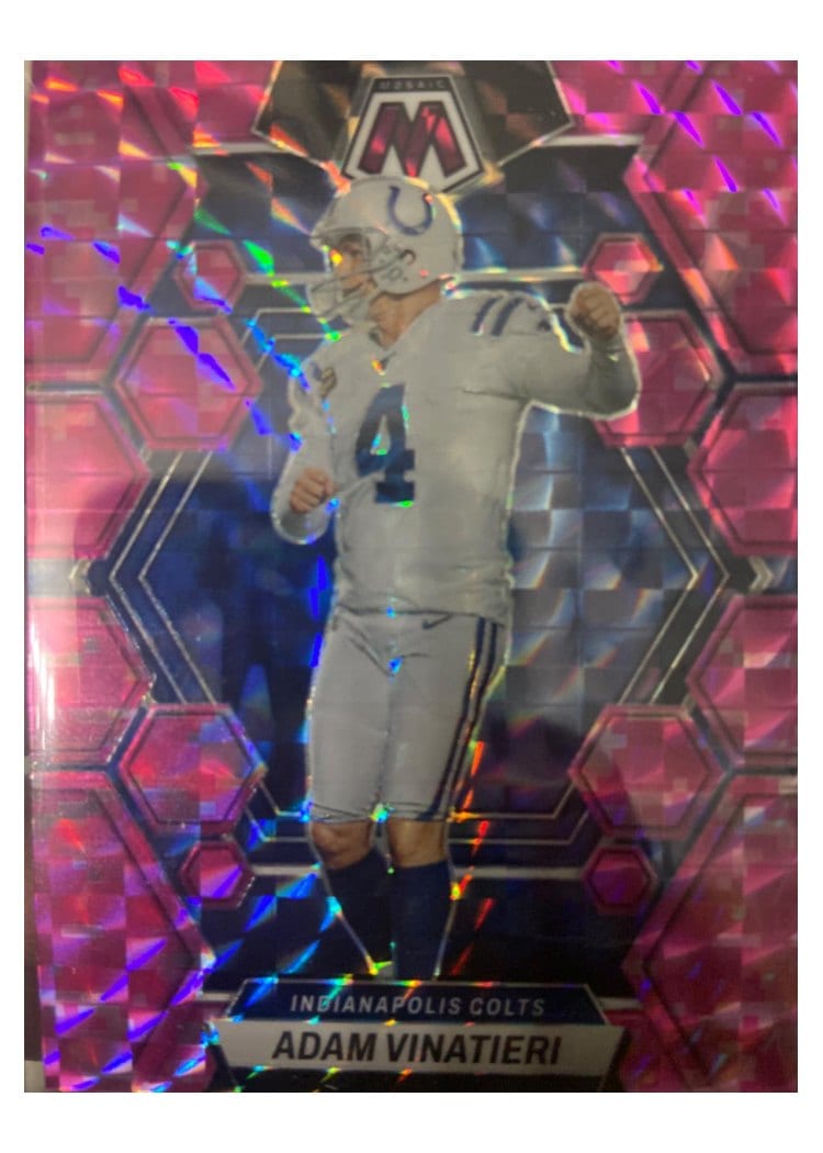 2023 Panini Mosaic Base Set Adam Vinatieri #98 card