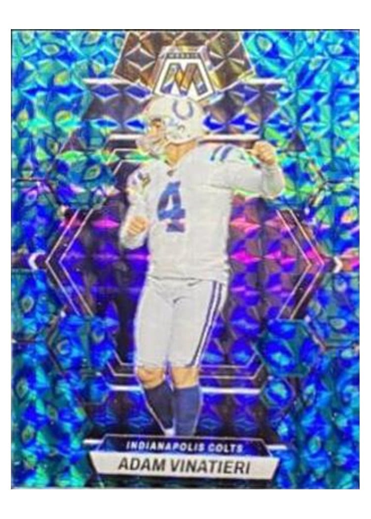 2023 Panini Mosaic Base Set Adam Vinatieri #98 card