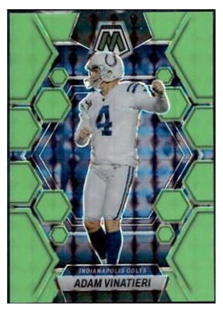 2023 Panini Mosaic Base Set Adam Vinatieri #98 card