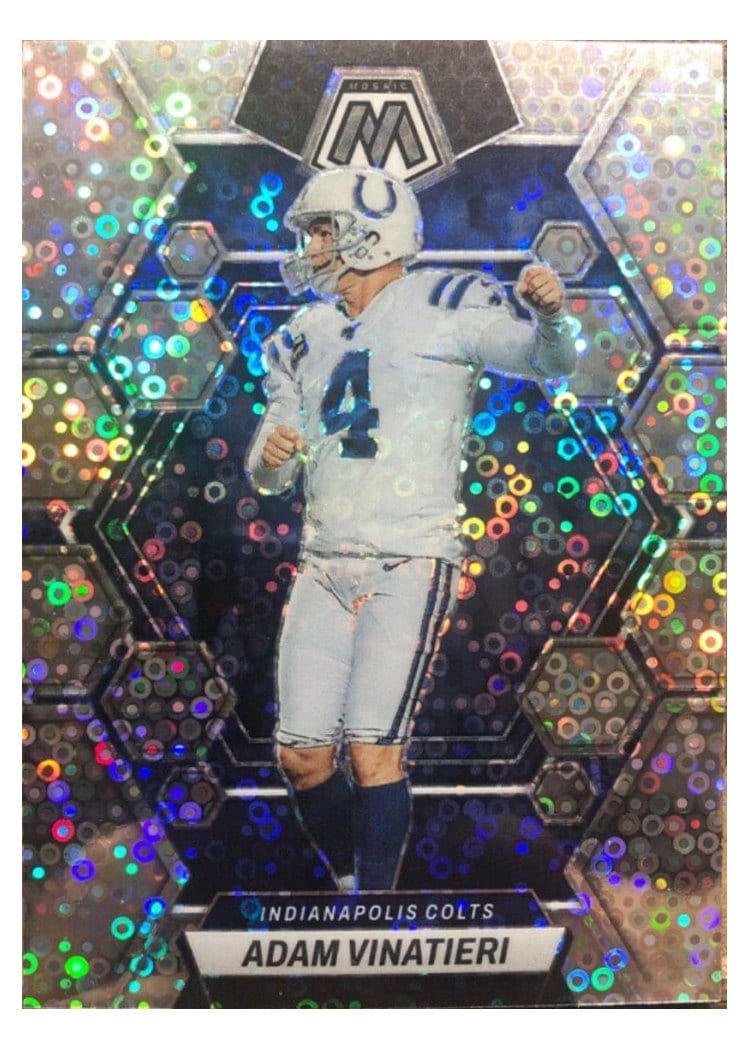 2023 Panini Mosaic Base Set Adam Vinatieri #98 card