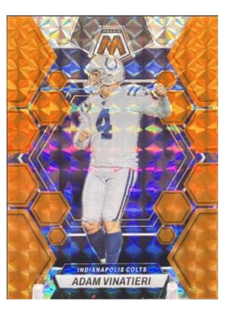 2023 Panini Mosaic Base Set Adam Vinatieri #98 card