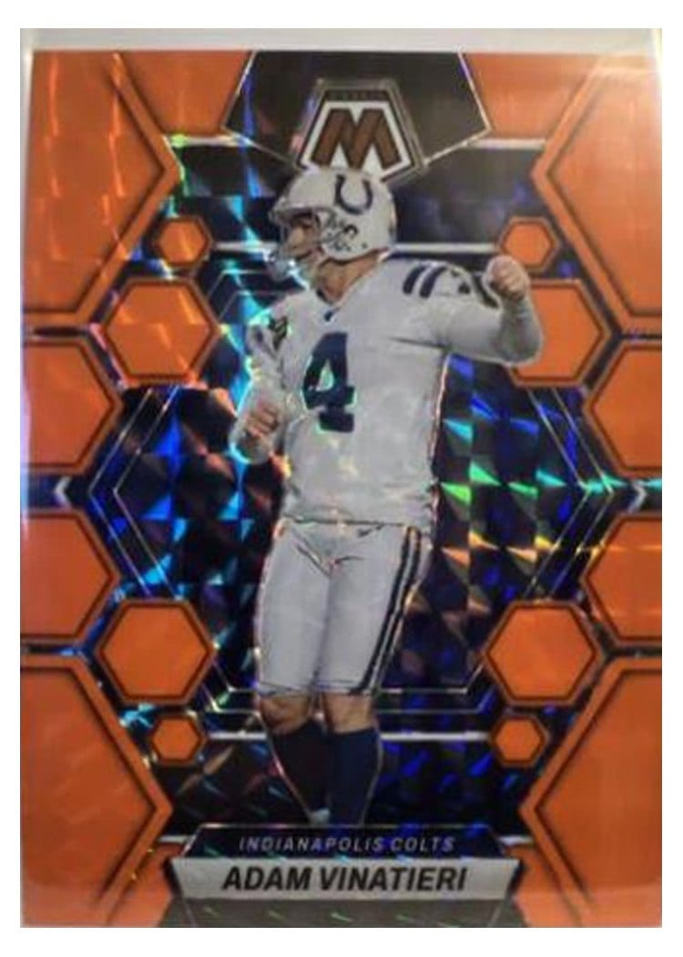 2023 Panini Mosaic Base Set Adam Vinatieri #98 card