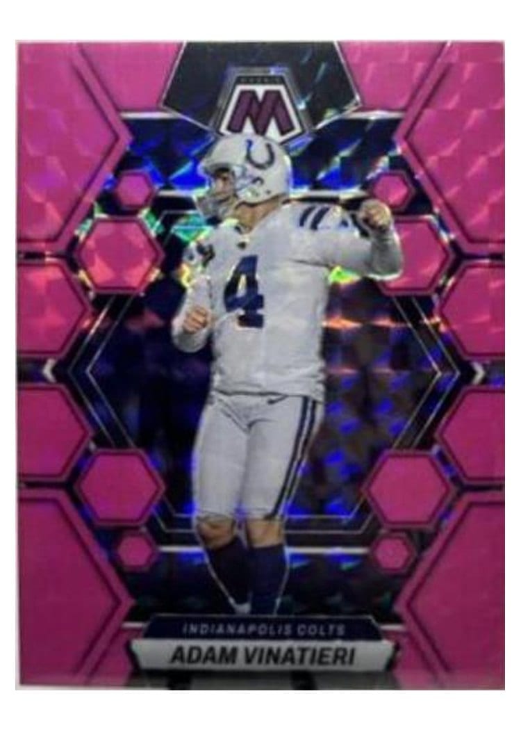 2023 Panini Mosaic Base Set Adam Vinatieri #98 card