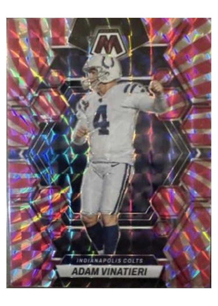 2023 Panini Mosaic Base Set Adam Vinatieri #98 card