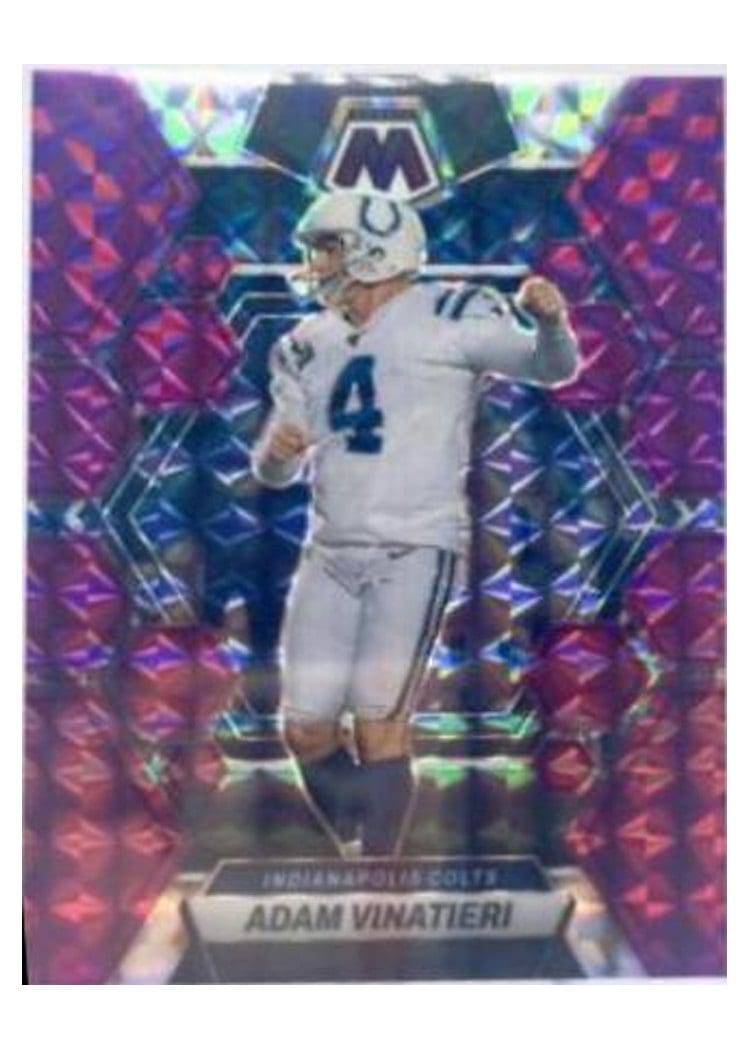 2023 Panini Mosaic Base Set Adam Vinatieri #98 card