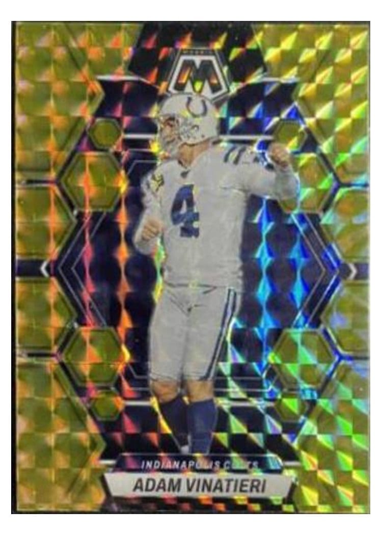 2023 Panini Mosaic Base Set Adam Vinatieri #98 card