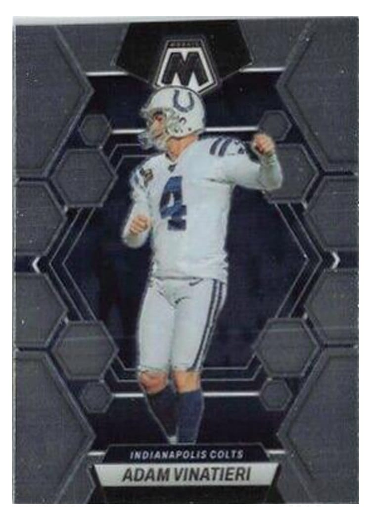2023 Panini Mosaic Base Set Adam Vinatieri #98 card