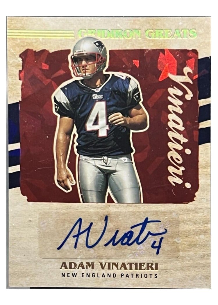 2024 Panini Mosaic Gridiron Greats Adam Vinatieri #GG45 card