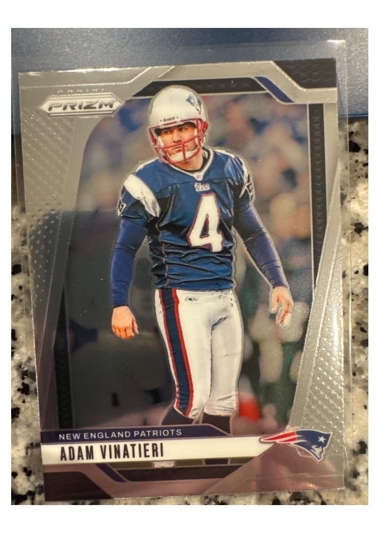 2024 Panini Prizm Base Set Adam Vinatieri #199 card