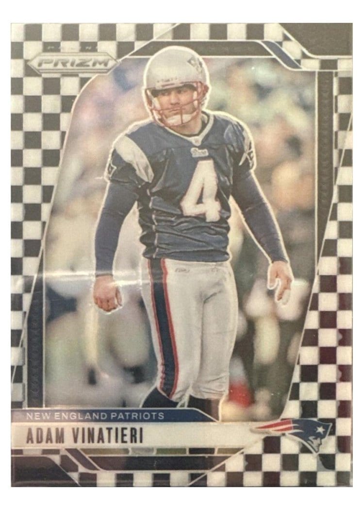 2024 Panini Prizm Base Set Adam Vinatieri #199 card