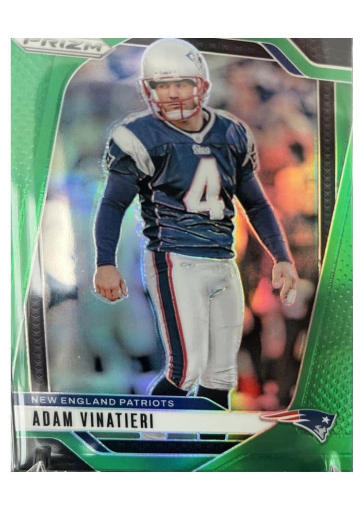 2024 Panini Prizm Base Set Adam Vinatieri #199 card