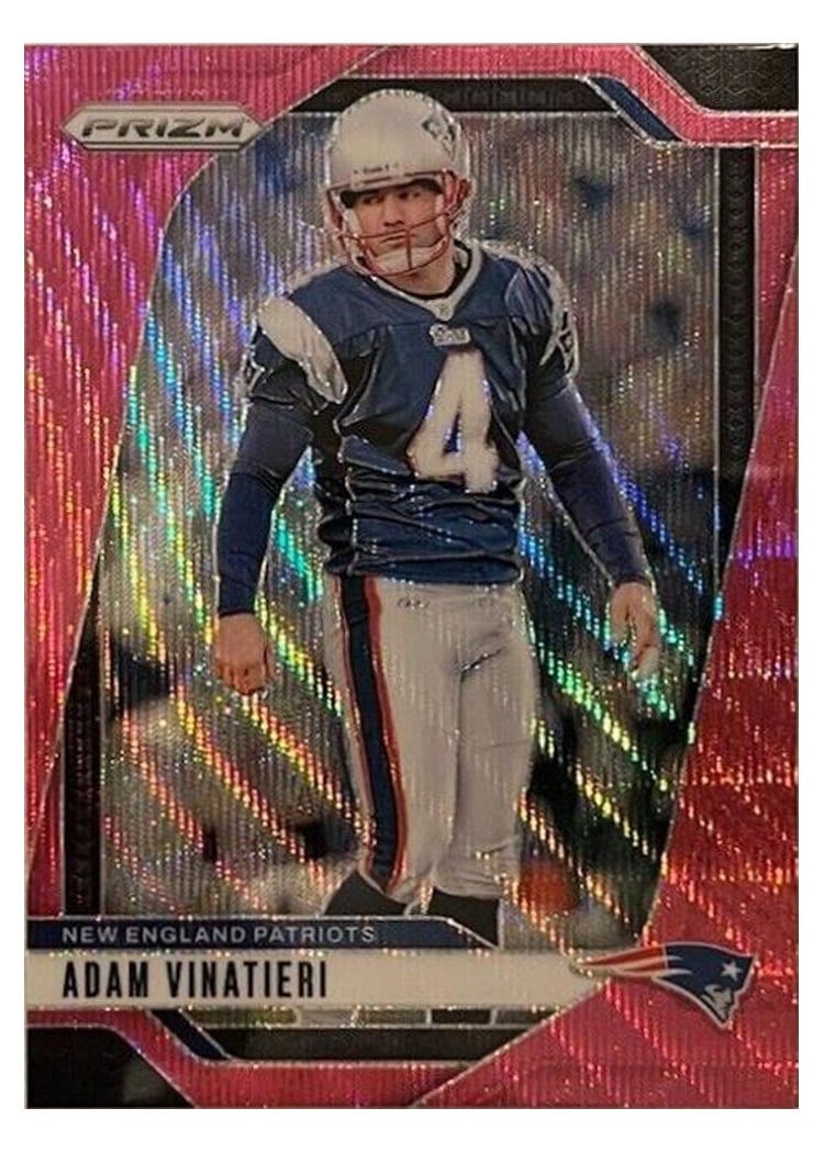 2024 Panini Prizm Base Set Adam Vinatieri #199 card