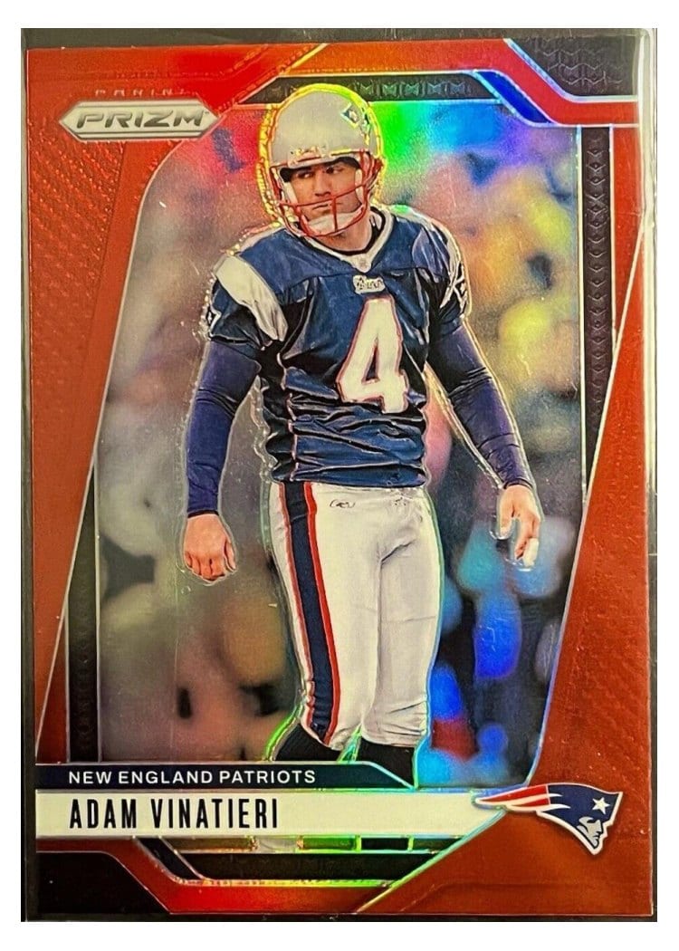 2024 Panini Prizm Base Set Adam Vinatieri #199 card