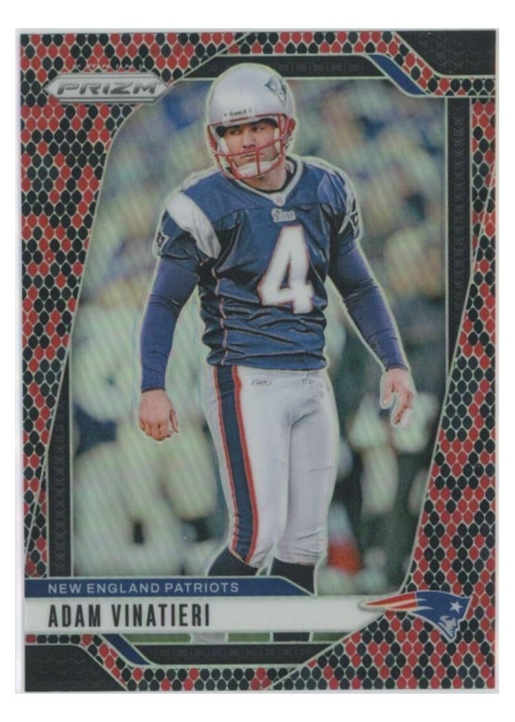 2024 Panini Prizm Base Set Adam Vinatieri #199 card