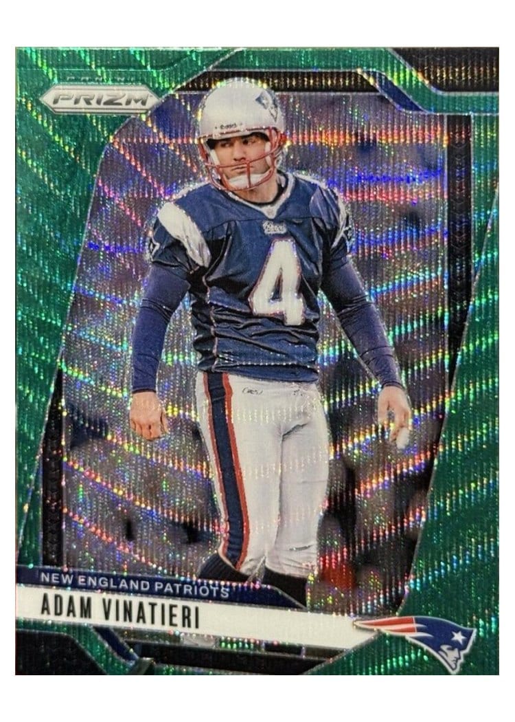 2024 Panini Prizm Base Set Adam Vinatieri #199 card