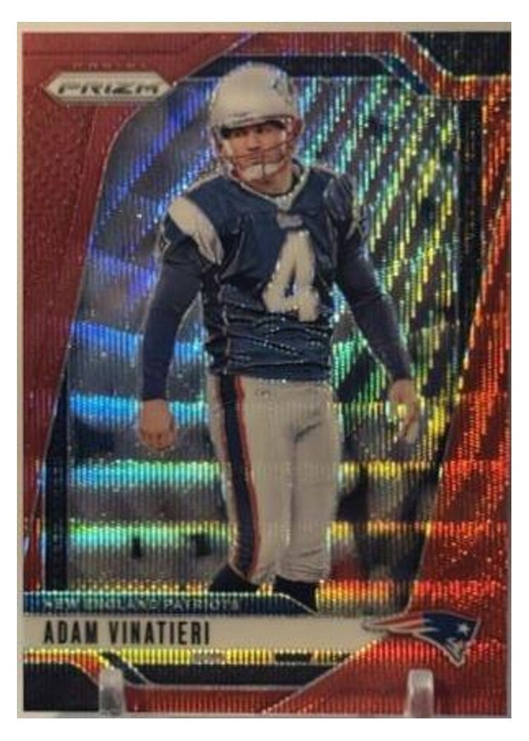 2024 Panini Prizm Base Set Adam Vinatieri #199 card