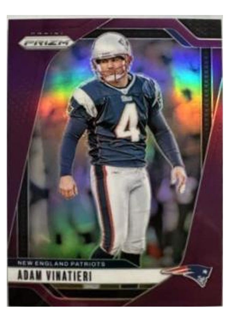 2024 Panini Prizm Base Set Adam Vinatieri #199 card