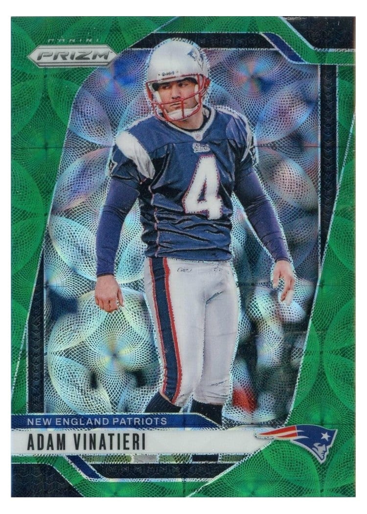 2024 Panini Prizm Base Set Adam Vinatieri #199 card