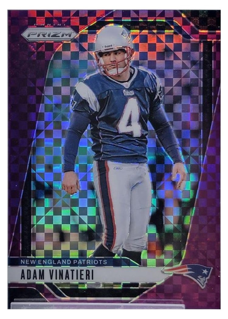 2024 Panini Prizm Base Set Adam Vinatieri #199 card