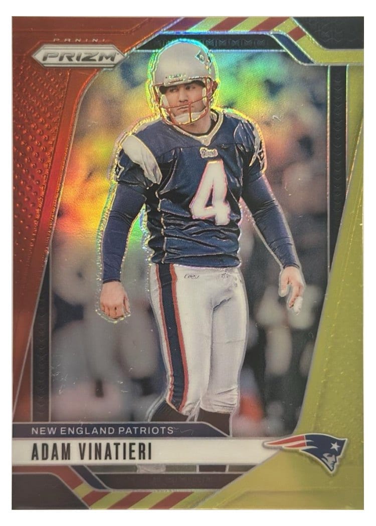 2024 Panini Prizm Base Set Adam Vinatieri #199 card