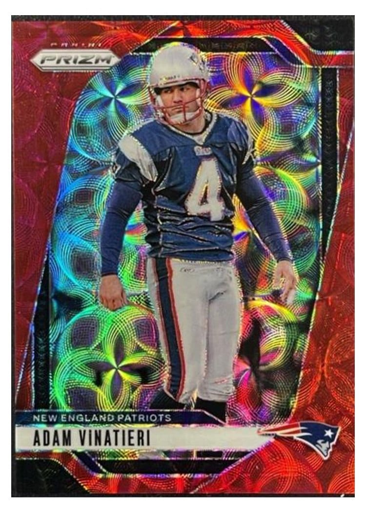 2024 Panini Prizm Base Set Adam Vinatieri #199 card