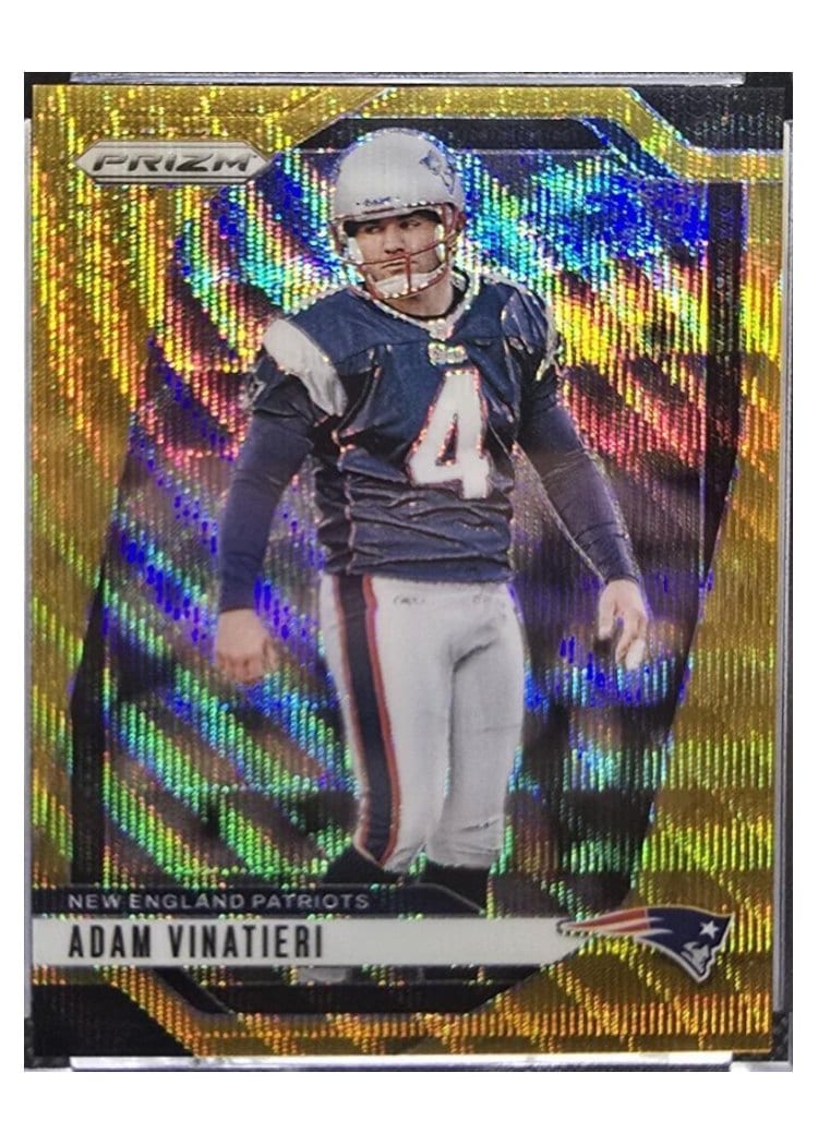 2024 Panini Prizm Base Set Adam Vinatieri #199 card