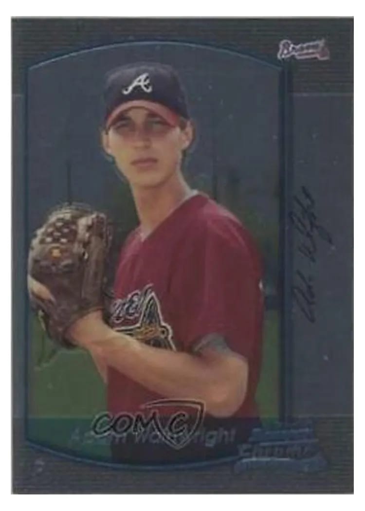 2000 Bowman Chrome Draft Picks Adam Wainwright #93