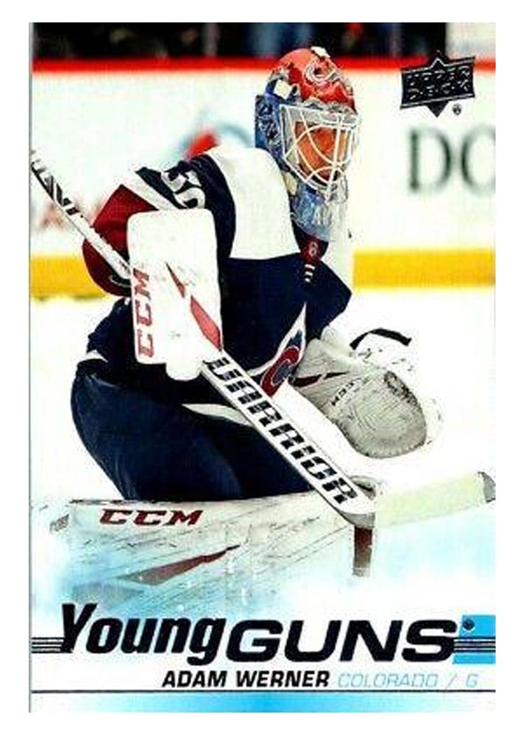 2019-20 SP Authentic Upper Deck Update Adam Werner #522 card