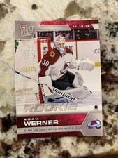 2019 Topps Now NHL Stickers Adam Werner #54 card