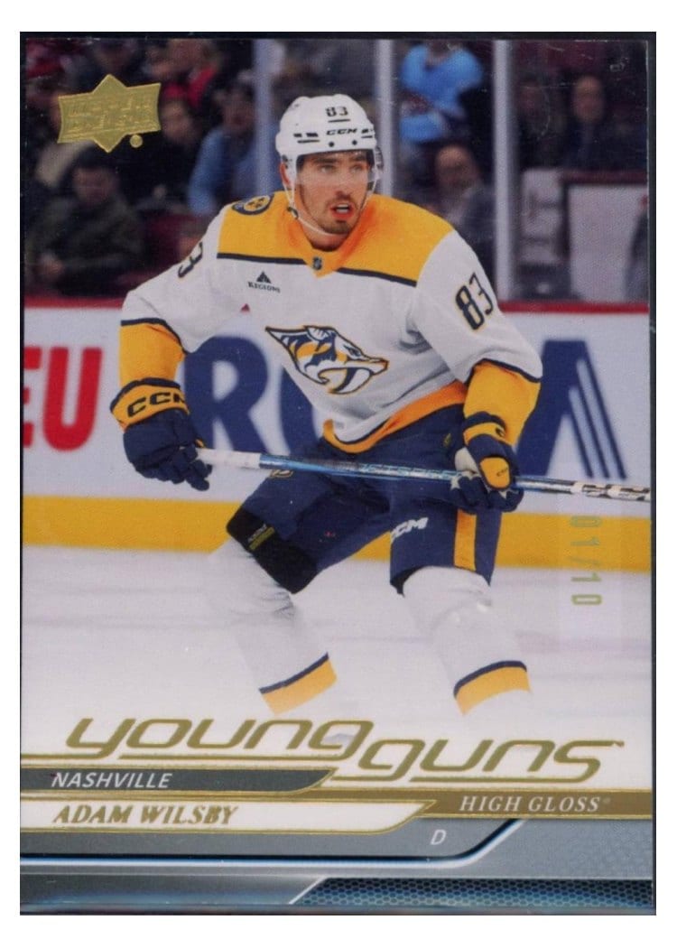 2024-25 Upper Deck Base Set Adam Wilsby #720 card