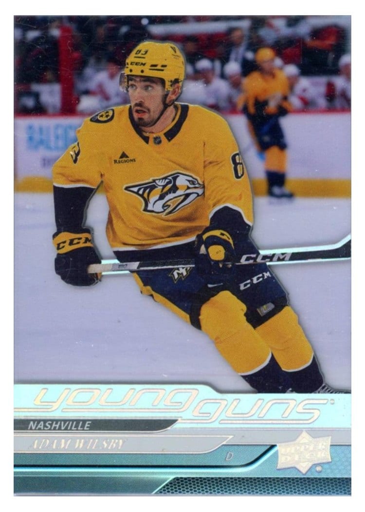 2024-25 Upper Deck Base Set Adam Wilsby #720 card