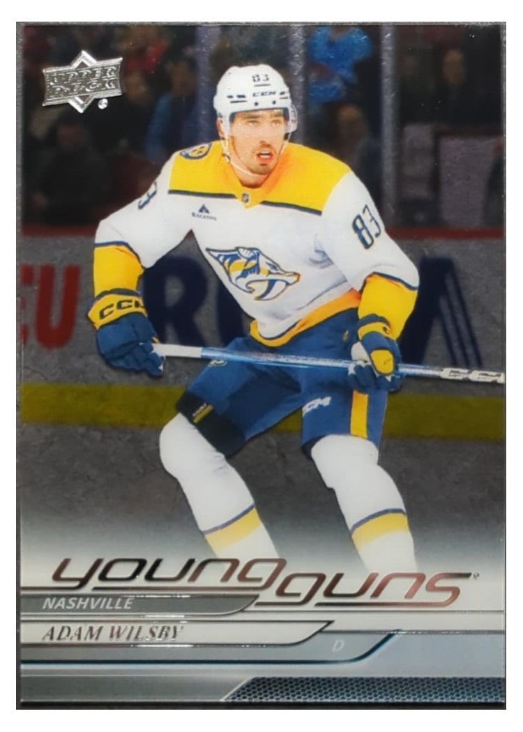 2024-25 Upper Deck Base Set Adam Wilsby #720 card