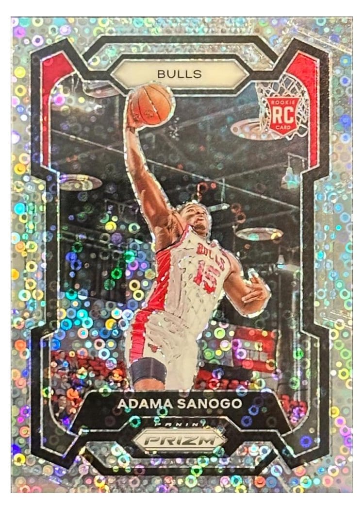 2023-24 Panini Prizm Base Set Adama Sanogo Fast Break #286 card
