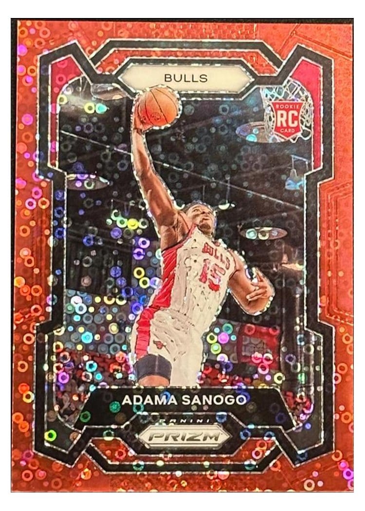 2023-24 Panini Prizm Base Set Adama Sanogo #286 card