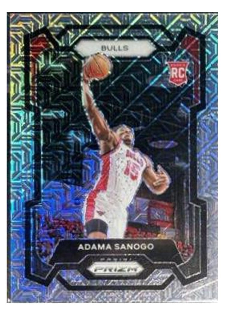 2023-24 Panini Prizm Base Set Adama Sanogo Mojo #286 card